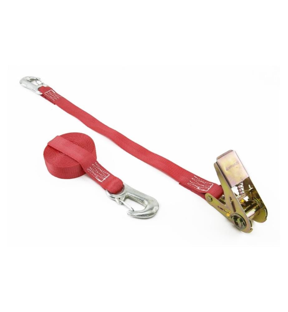 ZURRFIX - Sangle d'arrimage 0.50 + 3.50 m avec mousqueton, 800 daN