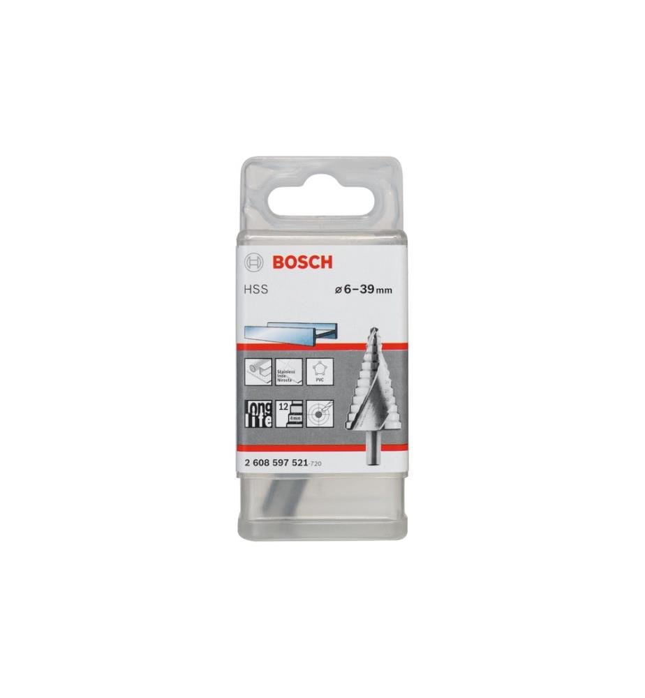 BOSCH - Professional Stufenbohrer HSS, 6 - 39 mm