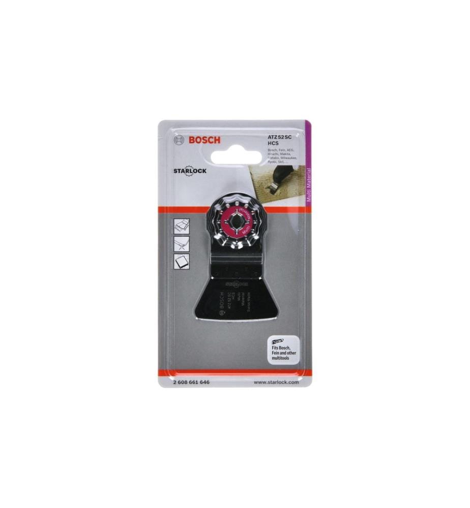 BOSCH - Professional Grattoir HCS ATZ 52 SC, rigide, 52 x 26 mm