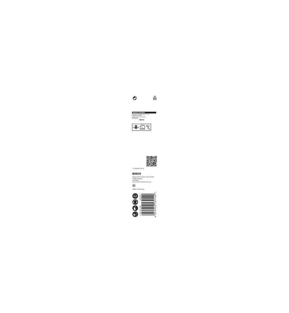 BOSCH - Professional Foret EXPERT CYL-9 MultiConstruction, 8 x 80 x 120 mm