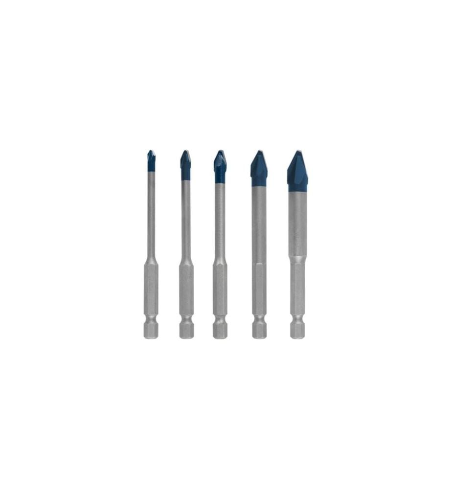 BOSCH - Professional Kits de forets Expert HEX-9 HardCeramic, 5 pièces