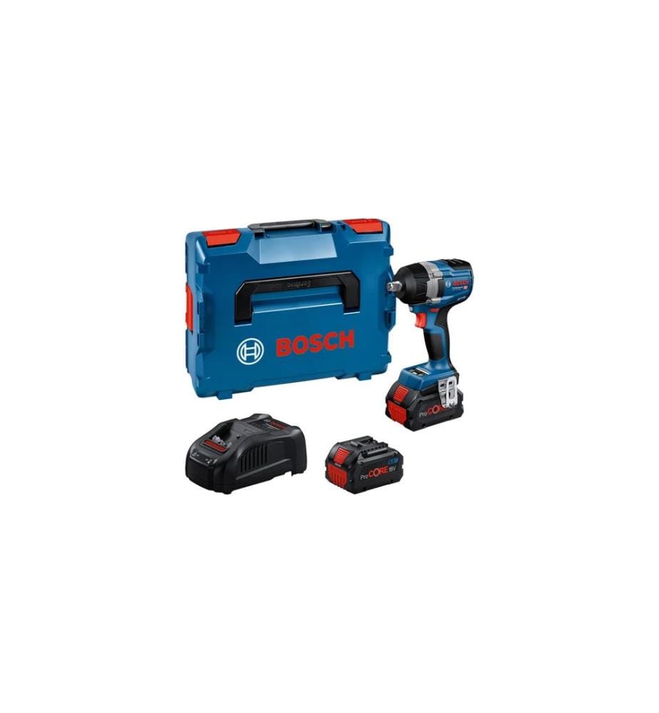 BOSCH - Professional Visseuse à chocs sans fil GDS 18 V-750 C 2x batterie en L-BOXX