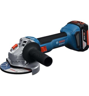 BOSCH - Professional Winkelschleifer GWS 18 V-8 + 2x GBA 18 V 5.0 Ah