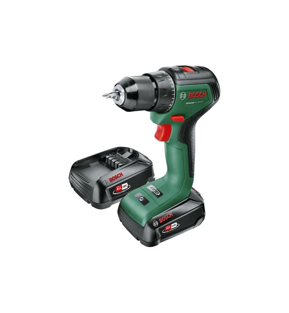 Bosch Perceuse-visseuse à percussion sans fil UniversalImpact 18 V-60 2 batteries