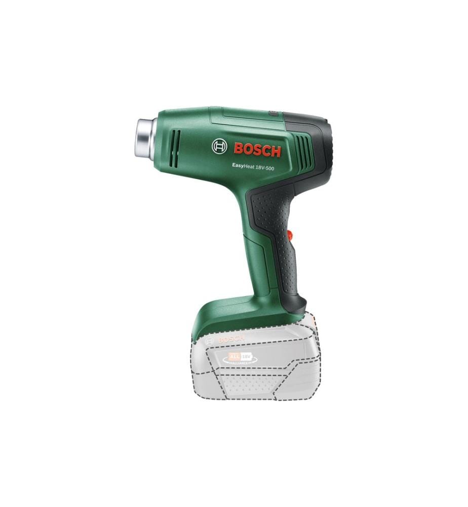 Bosch Pistolet à air chaud sans fil EasyHeat 18 V-500