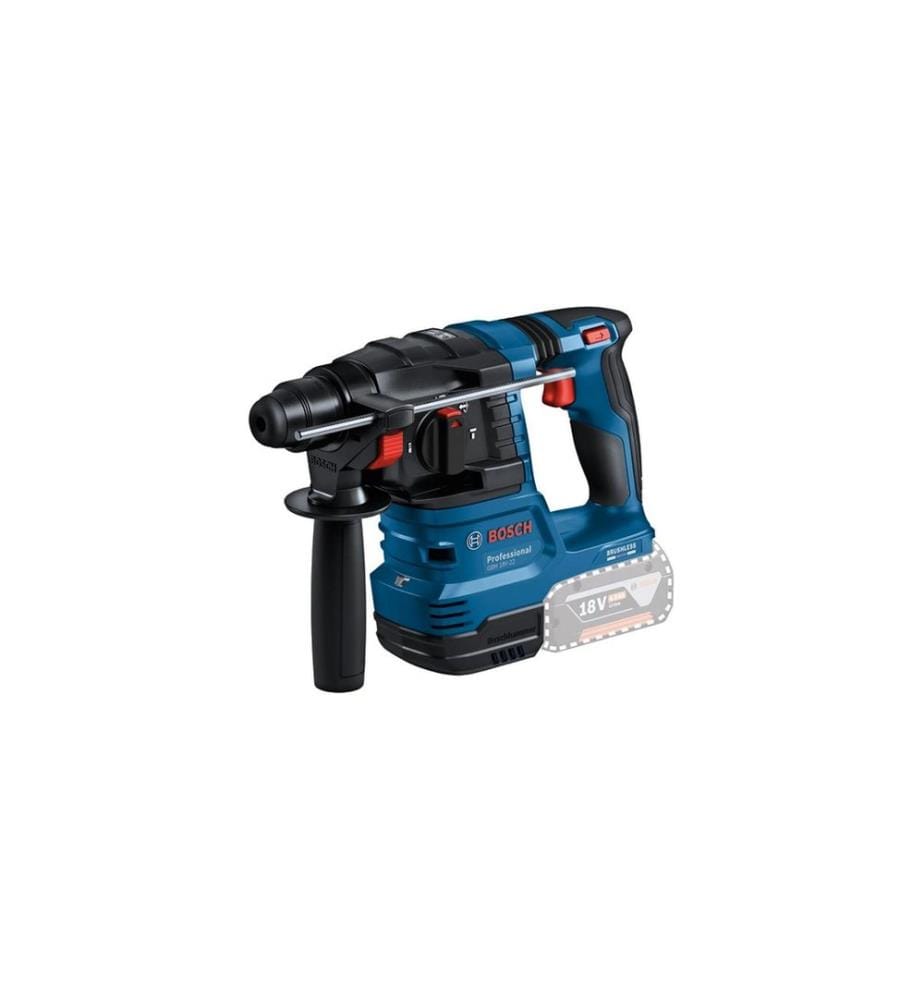 Bosch Professional Marteau perforateur GBH 18 V-22 2x batterie GBA 18 V 4 Ah, L-BOXX 136