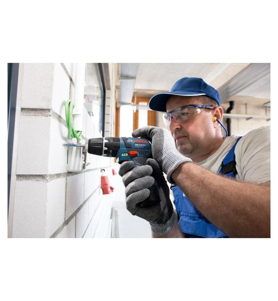 Bosch Professional Perceuse-visseuse à percussion sans fil GSB 12 V-15 + 2x 2.0 Ah