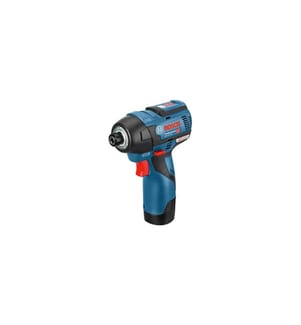 Bosch Professional Visseuse à chocs sans fil GDR 12 V-110 + 2 x 3.0 Ah + L-Boxx