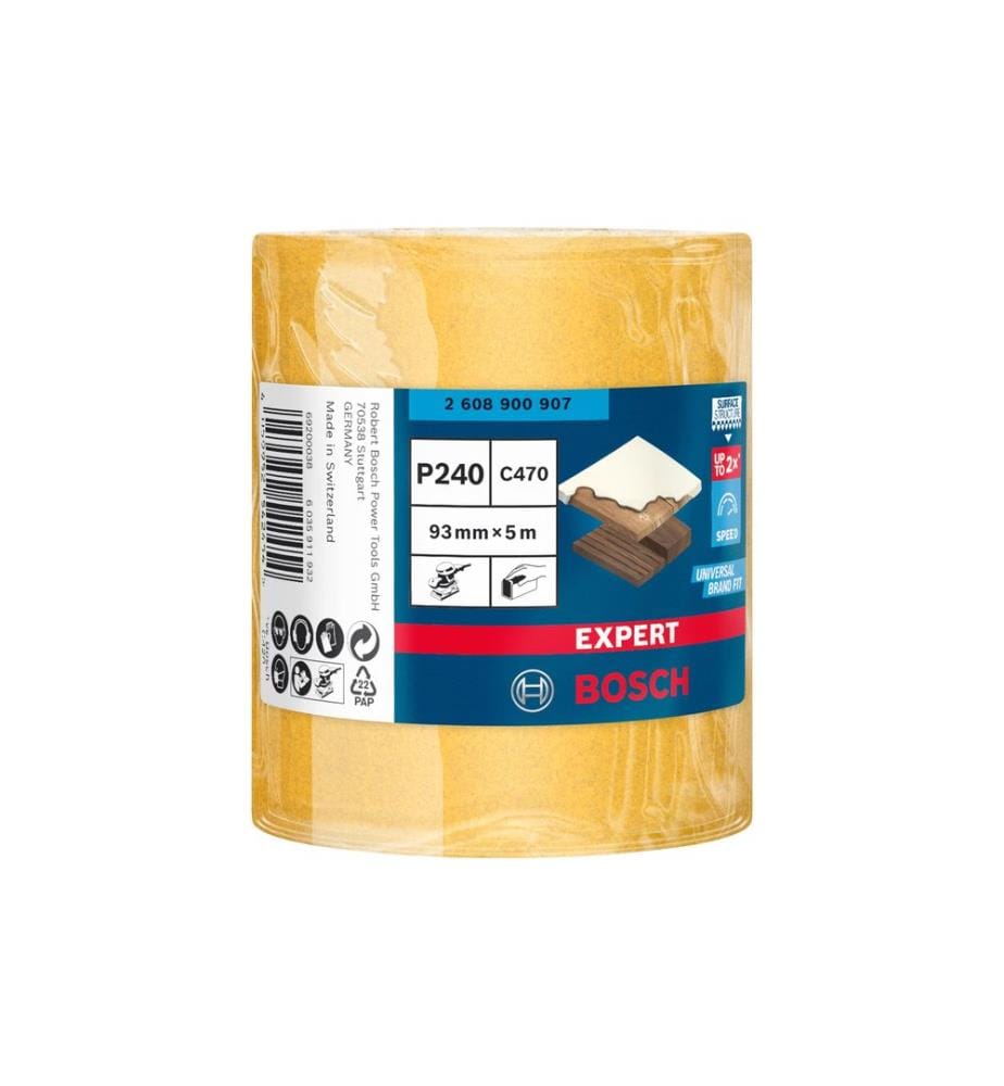 Bosch Professional Ruban abrasif Expert C470 G 240, 93 mm