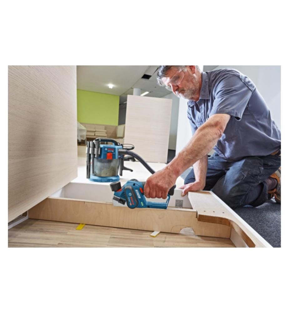 Bosch Professional Rabot sans fil PRO GHO 12V-20 dans L-BOXX 136 (sans batterie)