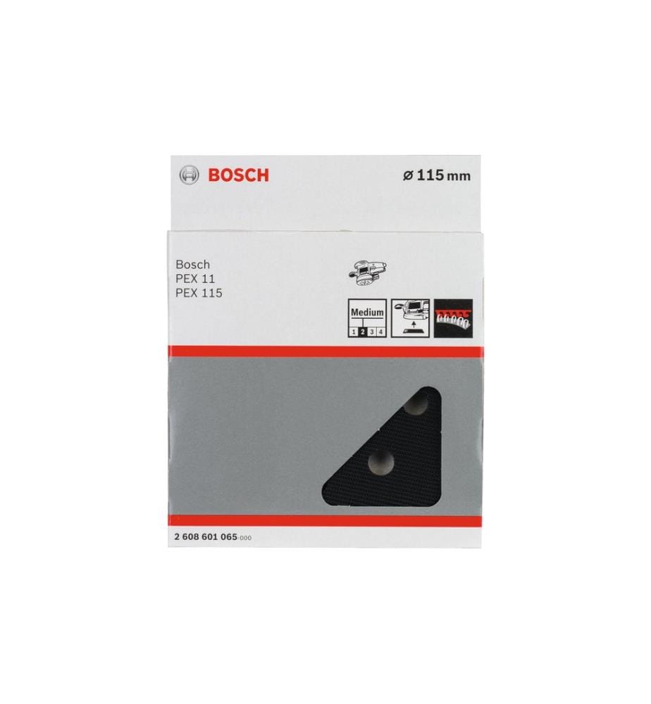 Bosch Professional Plateau de ponçage mi-dur, 115 mm