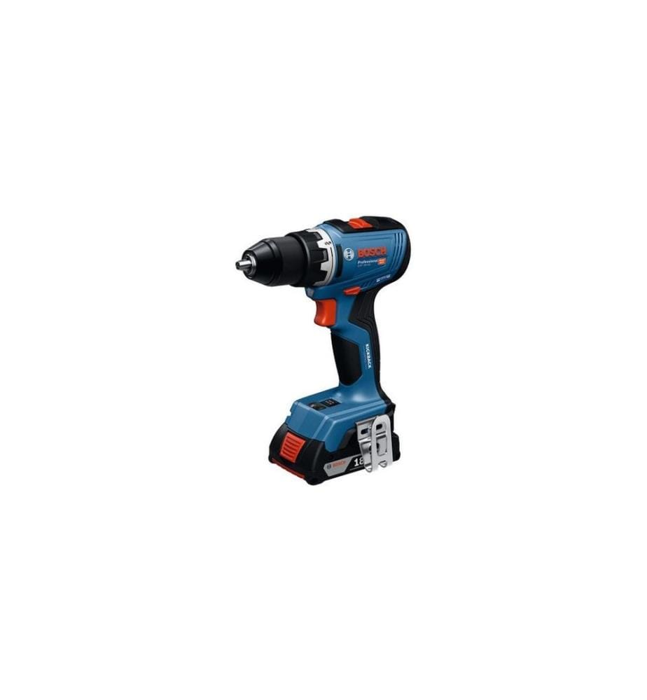 Bosch Professional Akku-Bohrschrauber GSR 18 V-65 + 2x 4.0 Ah