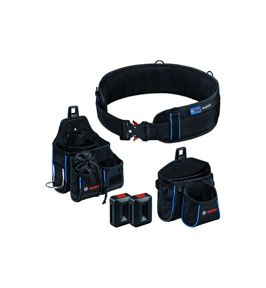 Bosch Professional Set d'outils sans fil Gürtel 93 + GWT2 + GWT4 + 2x ProClick