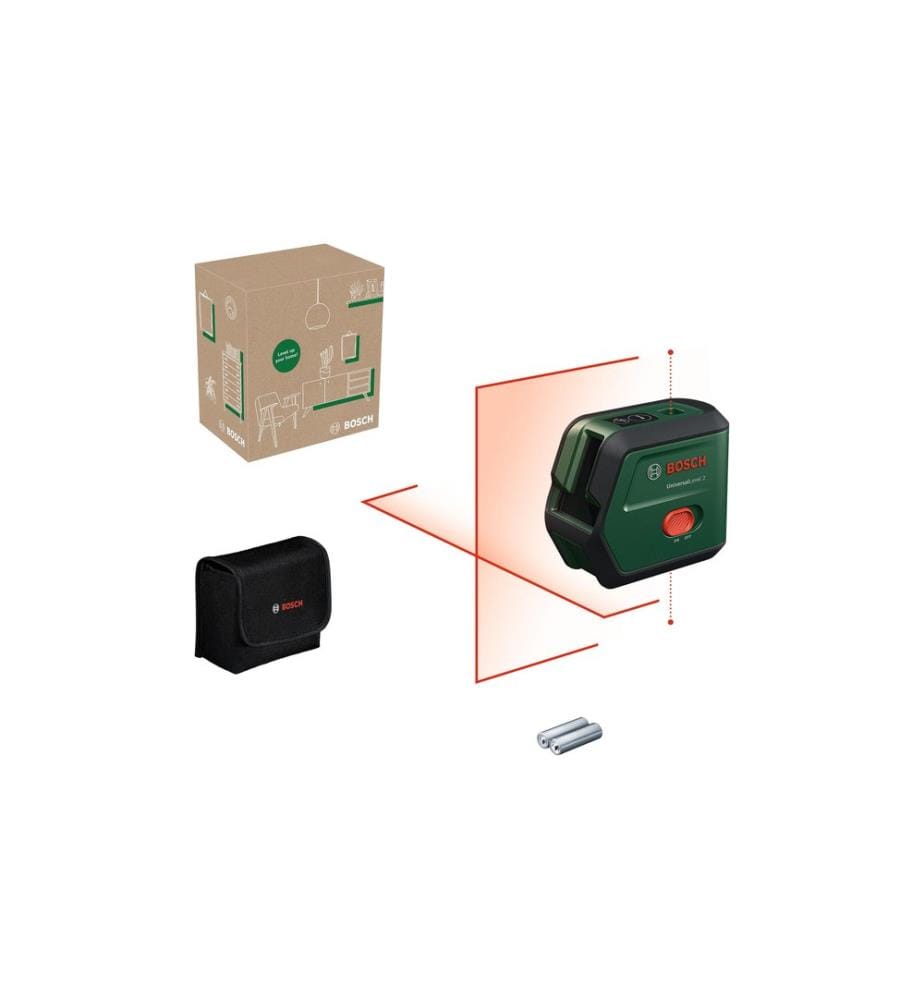 Laser à lignes croisées Bosch UniversalLevel 2 12 m