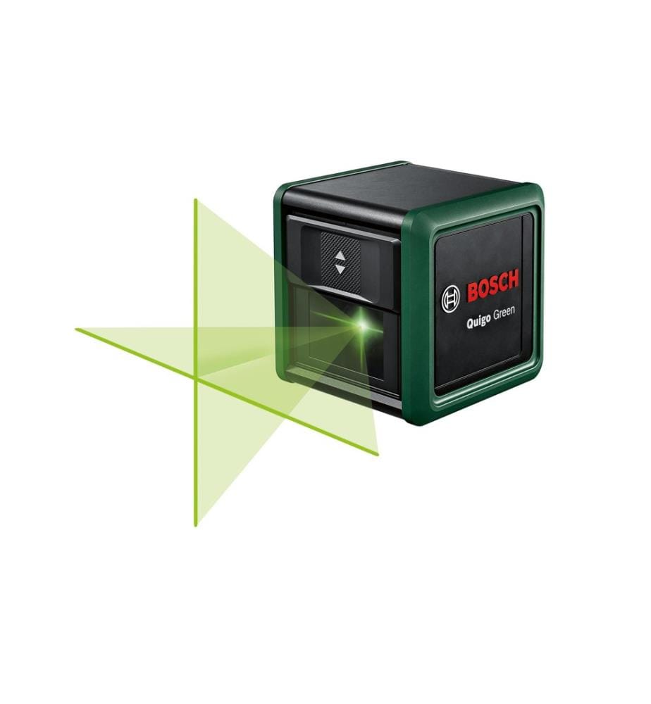 Laser à lignes croisées Bosch Quigo Green 12 m