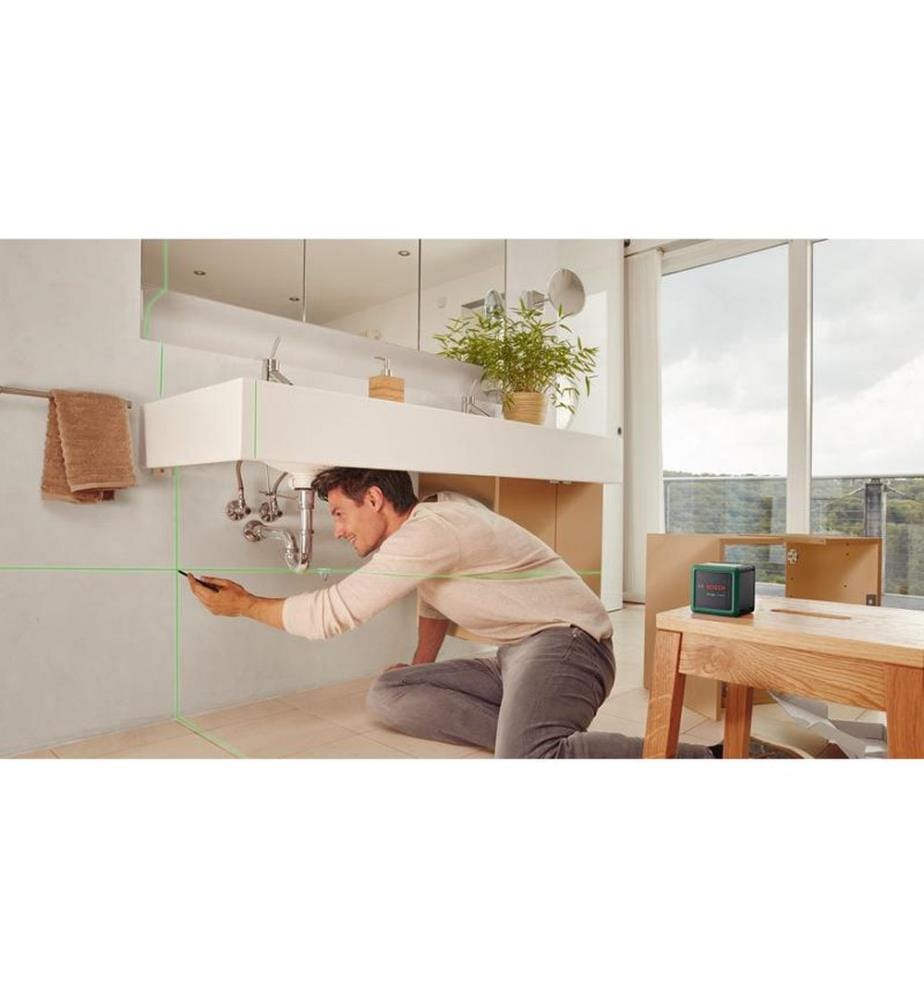 Laser à lignes croisées Bosch Quigo Green 12 m