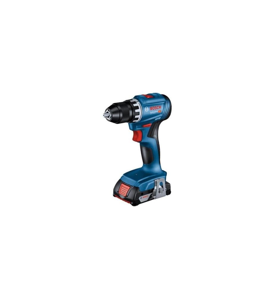 Bosch Professional Akku-Bohrschrauber GSR 18 V-45 + 2x 3.0Ah in L-BOXX