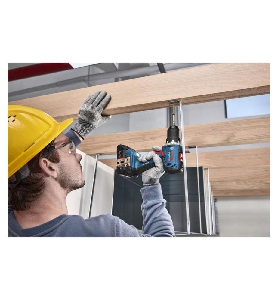 Bosch Professional visseuse à percussion sans fil GSB 18 V-65 + 2x 5.0 Ah dans L-BOXX
