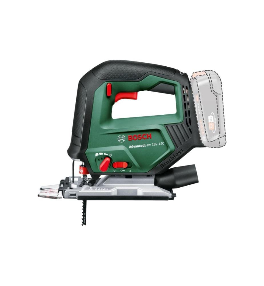 Bosch Scie sauteuse sans fil AdvancedSaw 18 V-140