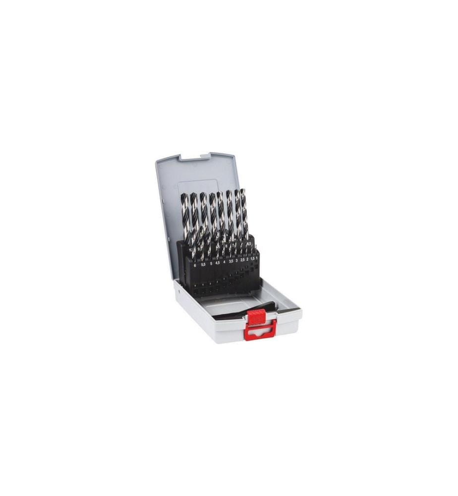 Bosch Set de forets à métaux HSS PointTeQ, 19 pièces