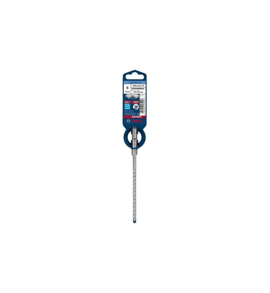 Bosch Professional Foret à percussion EXPERT SDS plus-7X, 6 x 100 x 165 mm