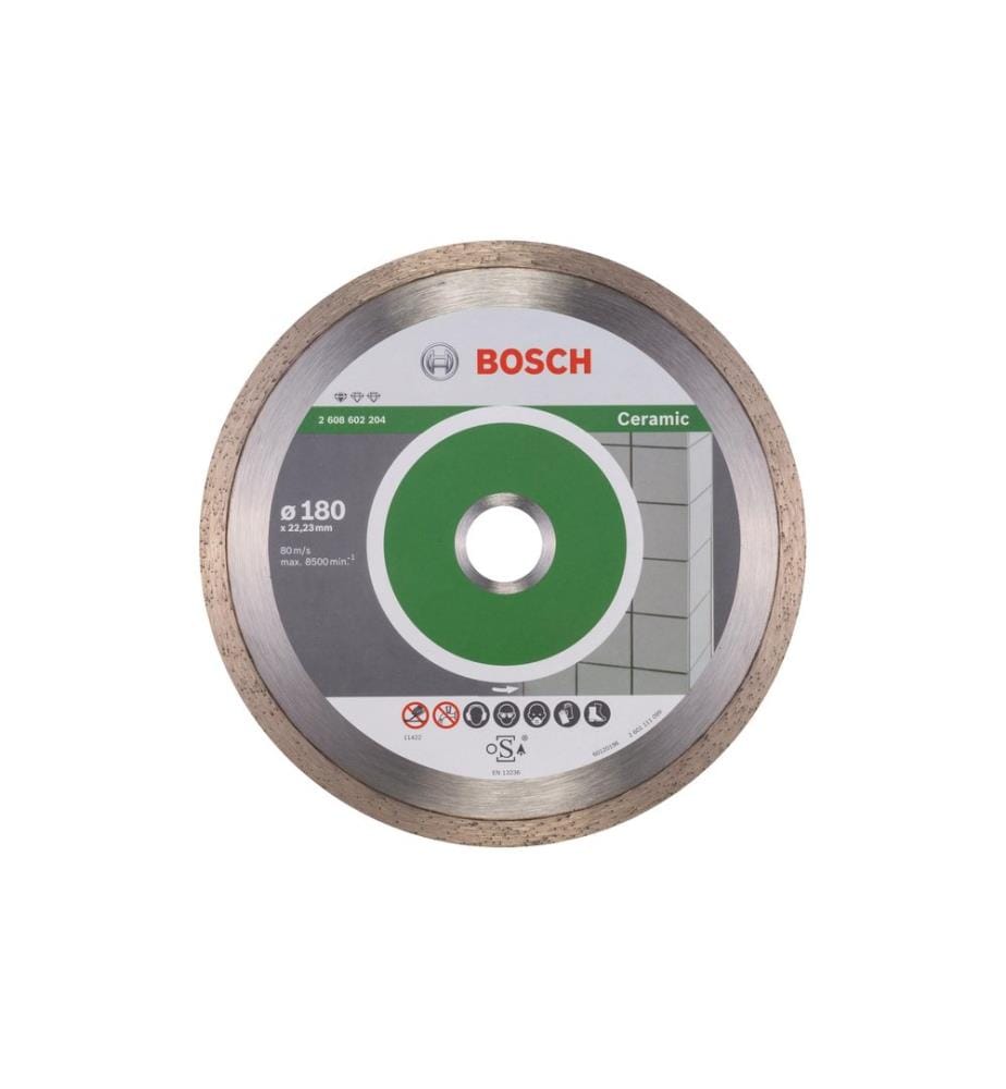Bosch Professional Diamanttrennscheibe Standard for Ceramic, 180 x 1.6 x 7 mm