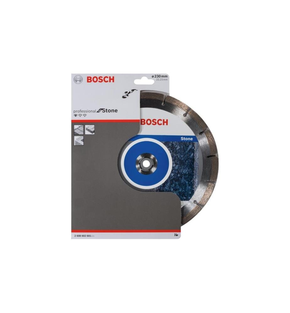 Bosch Professional Diamanttrennscheibe Standard for Stone, 230 x 2.3 x 10 mm