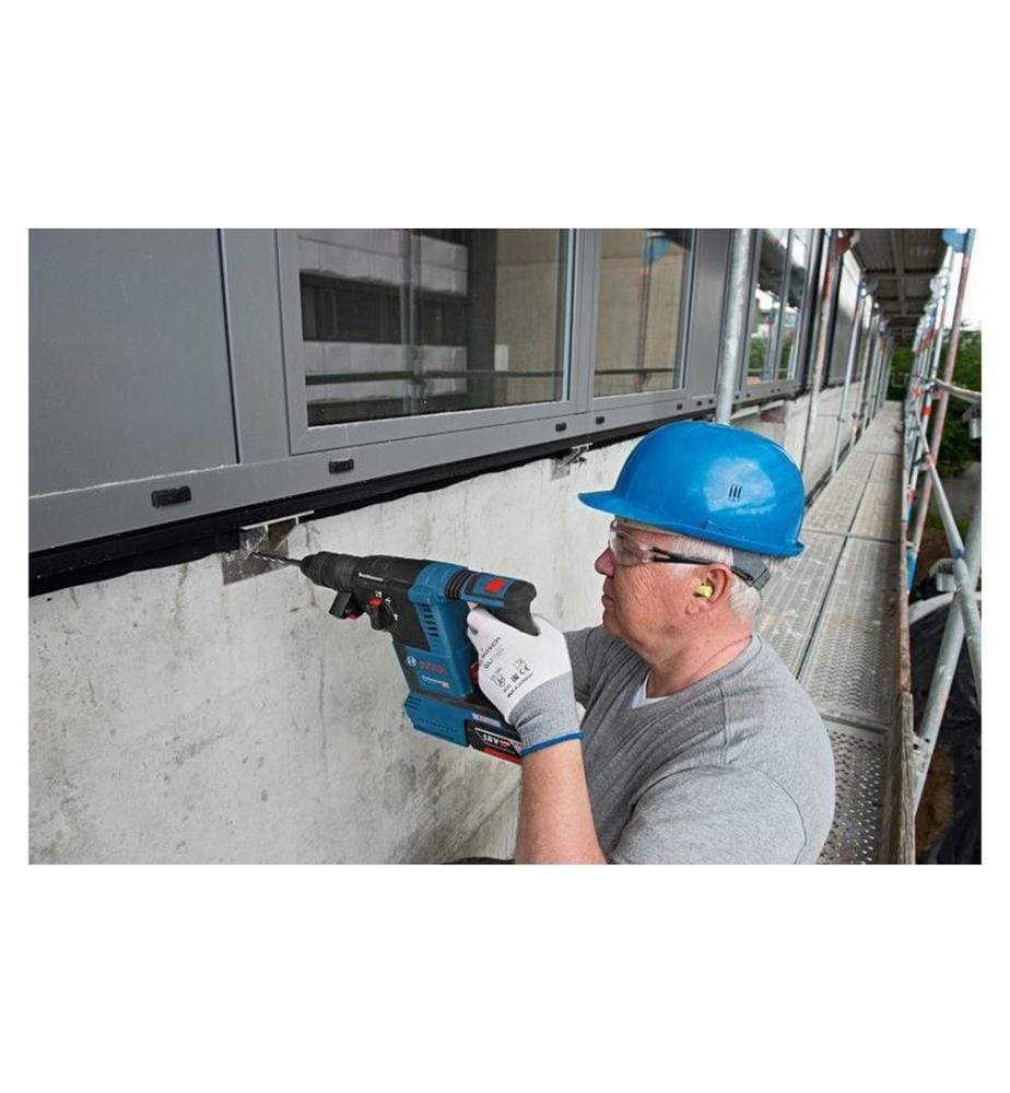 Bosch Professional Marteau perforateur GBH 18 V-26F + GDE in L-BOXX
