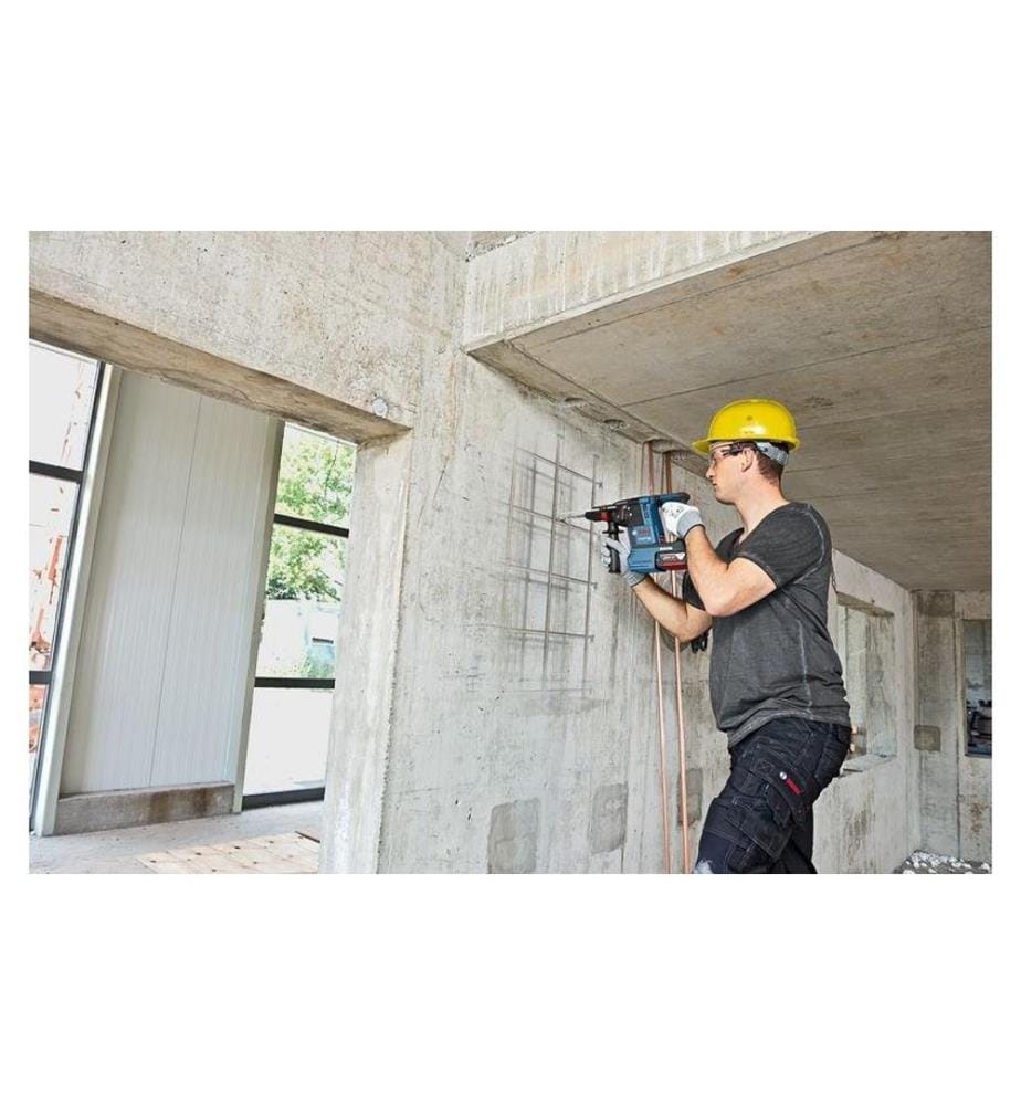Bosch Professional Marteau perforateur GBH 18 V-26F + GDE in L-BOXX