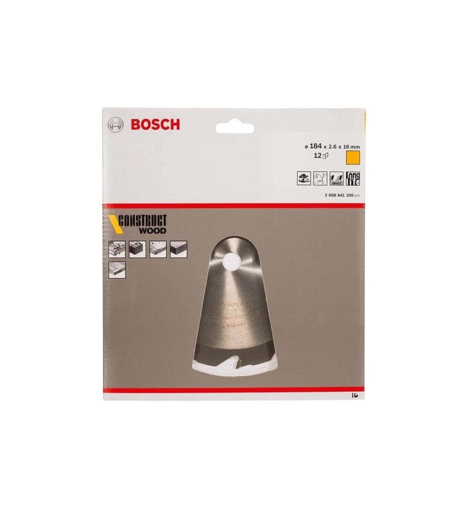 Bosch Professional Sägeblatt 184 x 2.6 x 16 mm, T12, 1 Stück