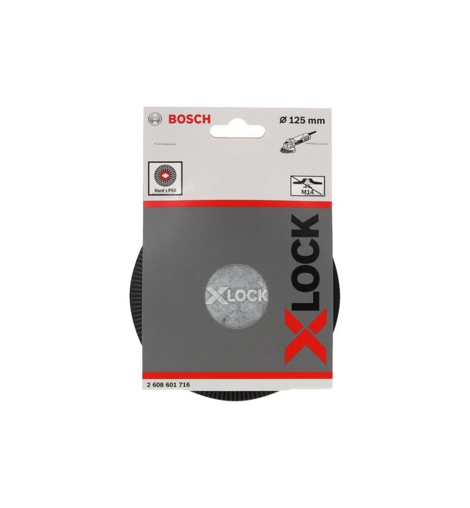 Bosch Professional support de disque X-LOCK 125 mm dur