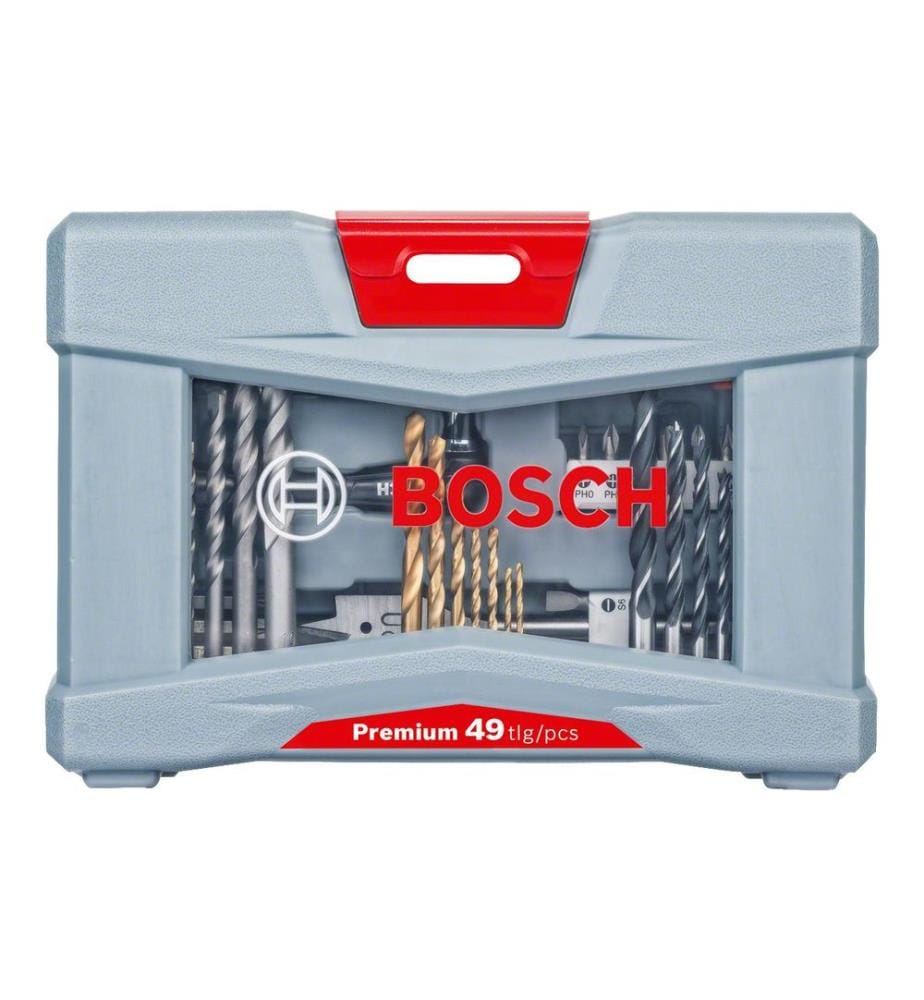 Bosch Jeu de forets et embouts Premium X-Line 49 pièces