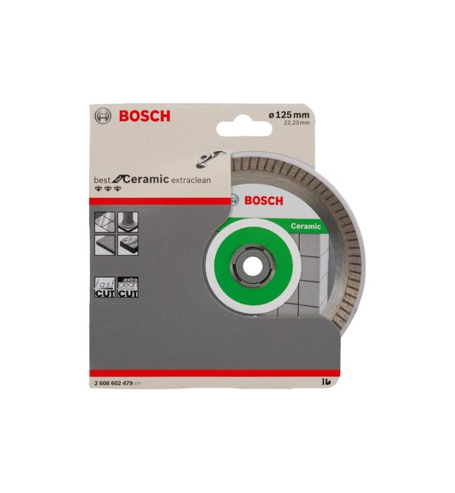 Bosch Professional Disque de coupe diamant Best for Ceramic, 125 x 1,4 x 7 mm