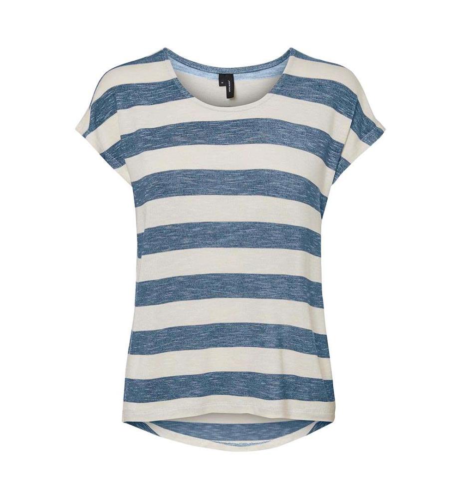 Top Wide - Blau Und Weiss