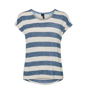 Top Wide - Blau Und Weiss