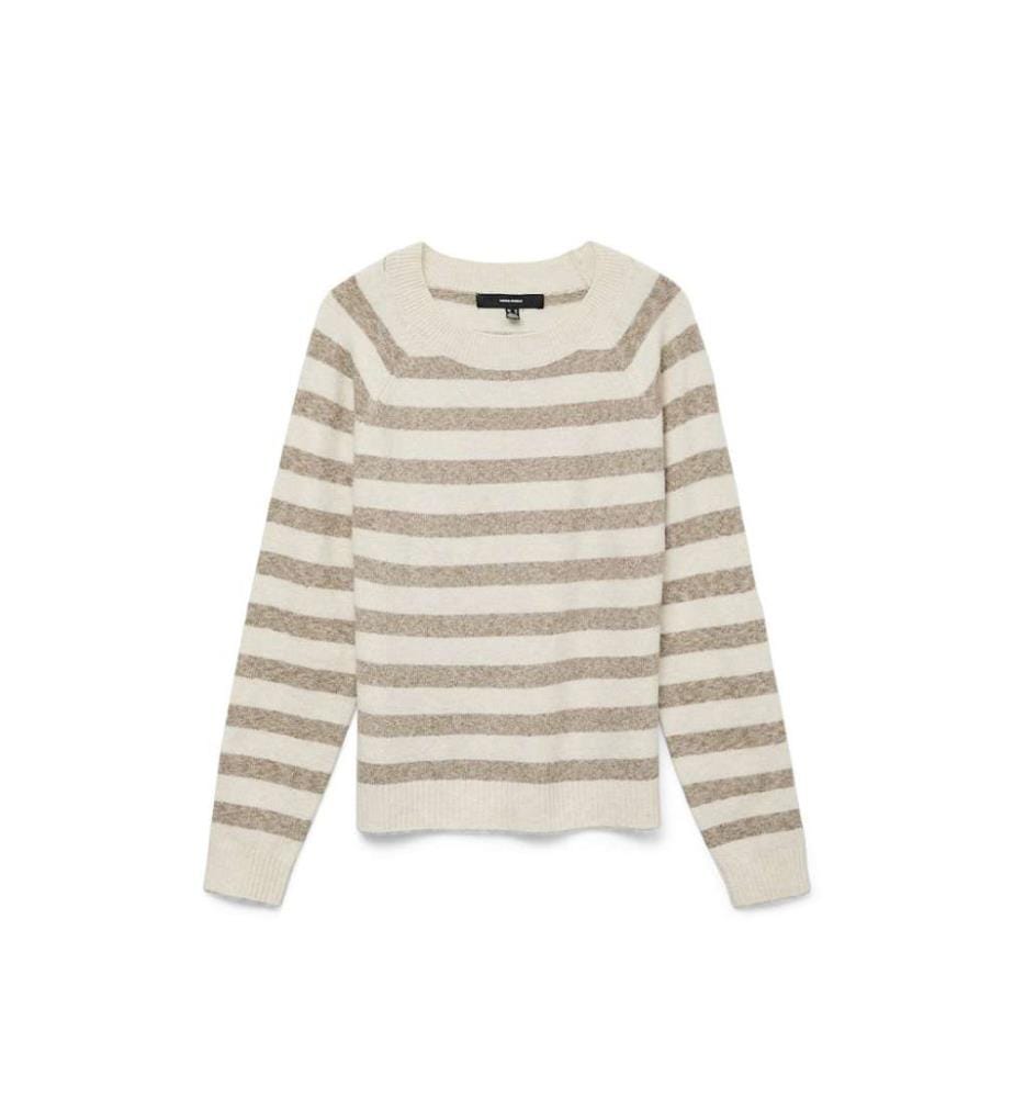 Pull-Over - Mandel / Baumwolle