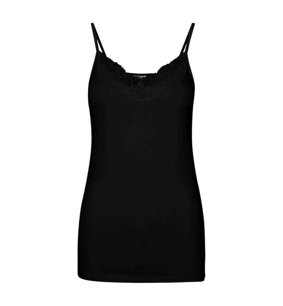 Minge Tank Top - Schwarz