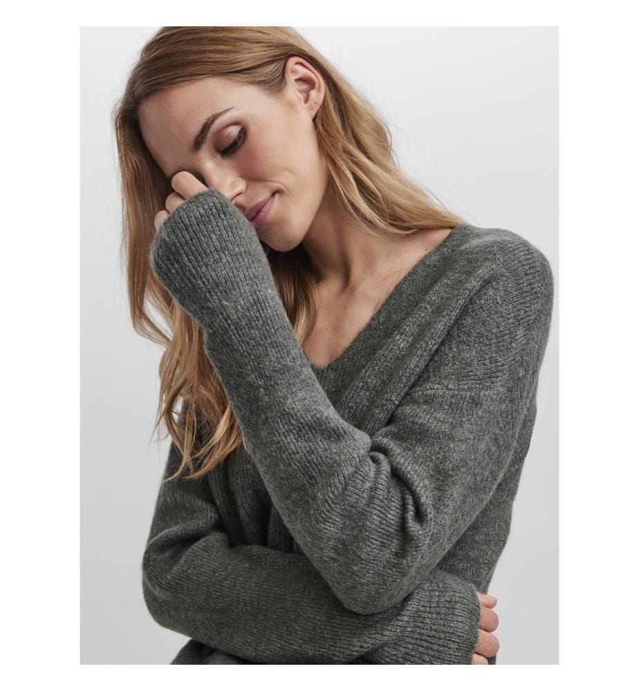 Pullover - Balsamgrün Gemischt