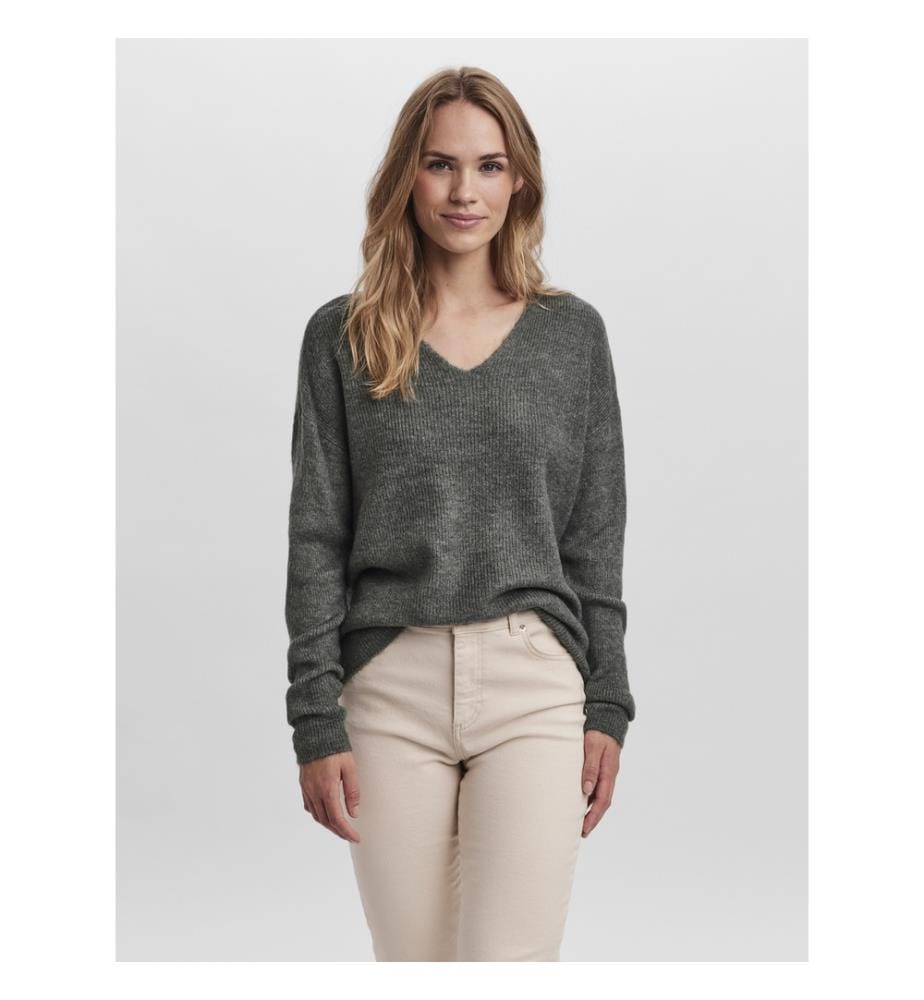 Pullover - Balsamgrün Gemischt