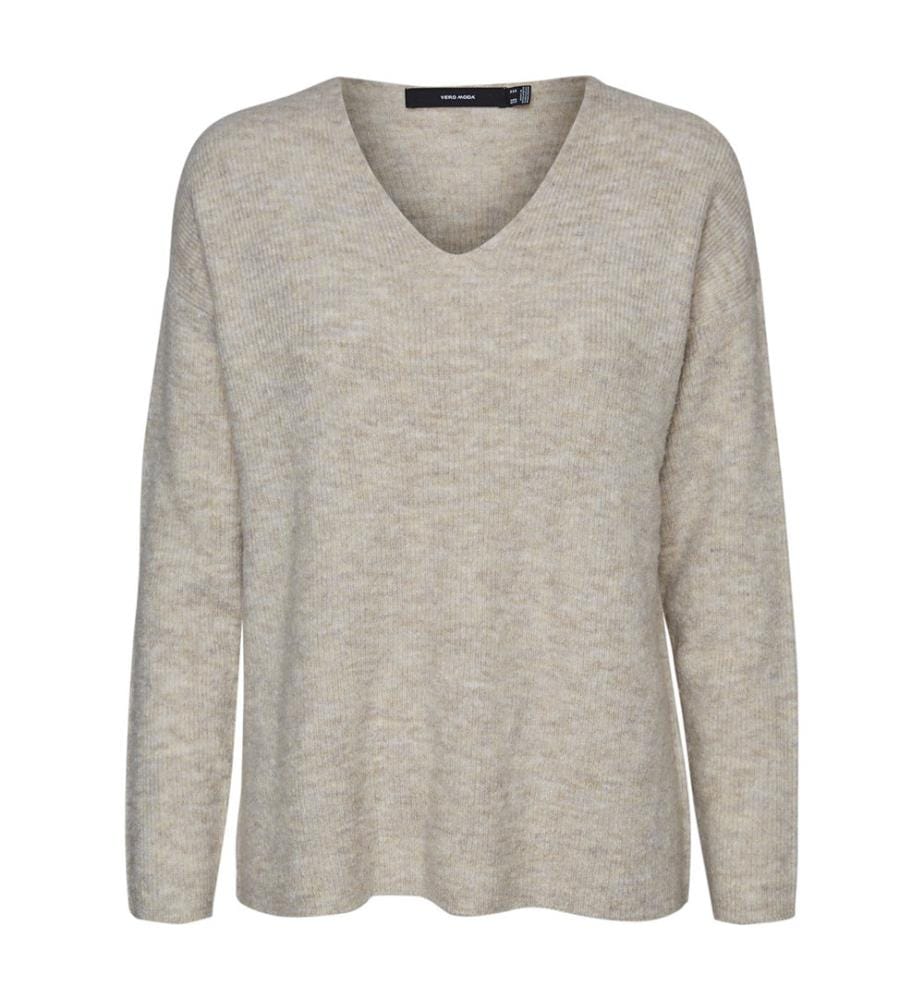 Crewlefile Pullover - Beige