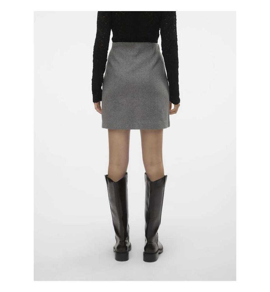 Short Skirt - Medium Grey
