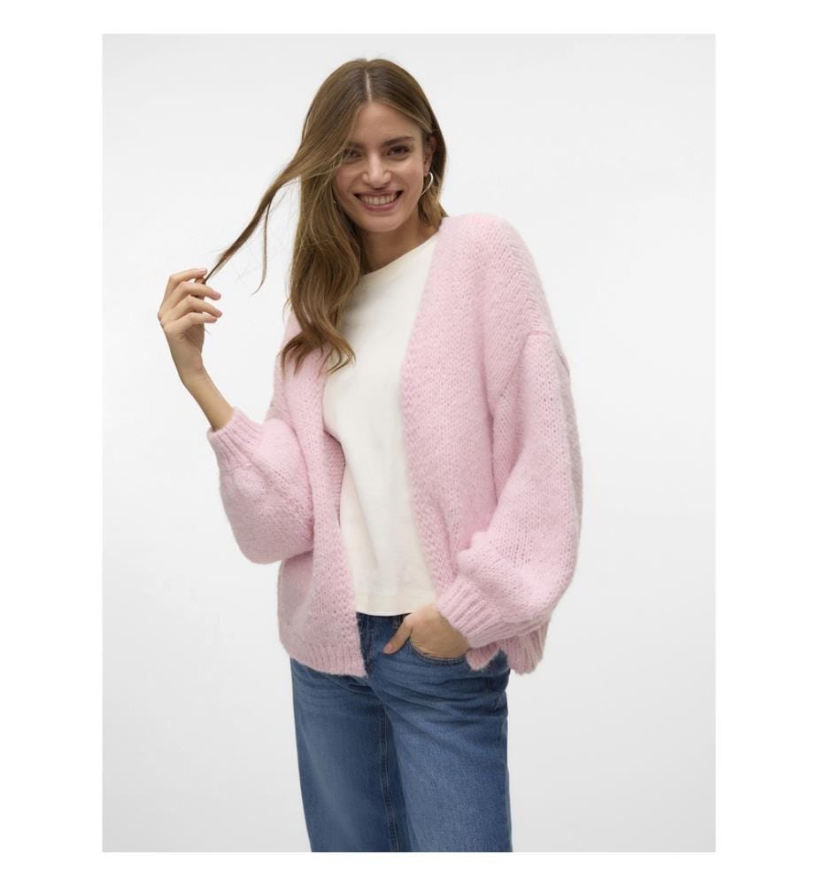 Strickjacke -Parfait Pink