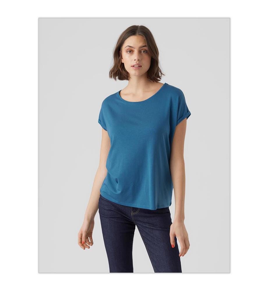 T-Shirt Mava - Verde, Blu