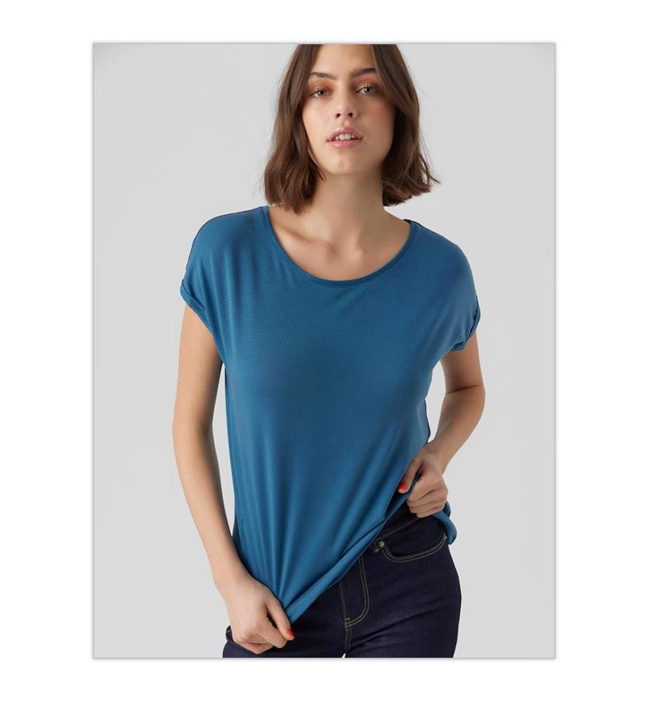 T-Shirt Mava - Verde, Blu