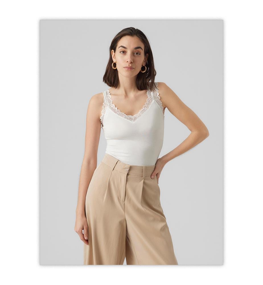 Achselshirt Regular Fit - Weiss