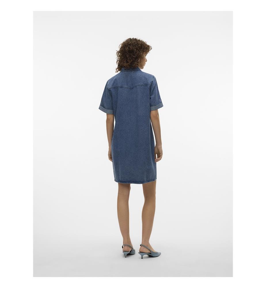 Kleid - Medium Blue Denim