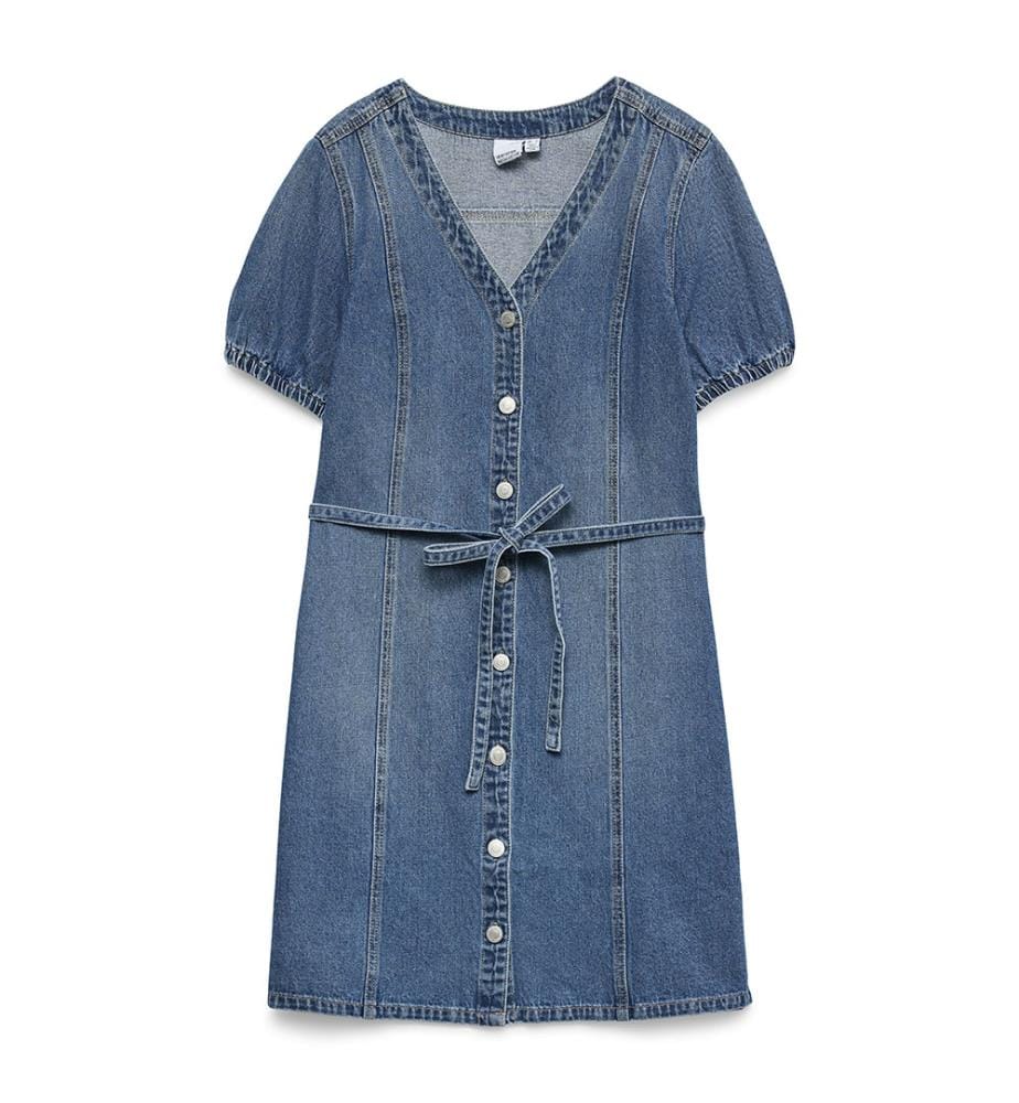Kleid - Medium Blue Denim