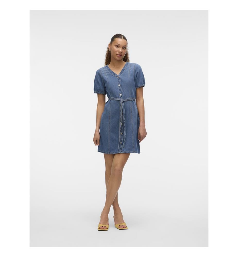 Kleid - Medium Blue Denim