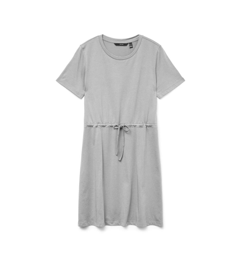 Kurzes Kleid Luna - Hellgrau