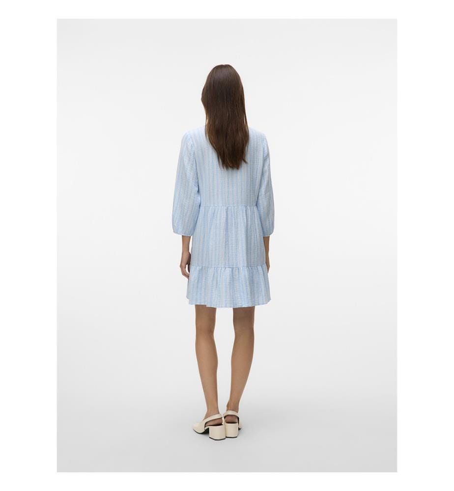 Midi-Kleid - Airy Blue Snow White